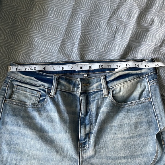 High Rise Crop Rugged Jeans - Picture 2 of 2